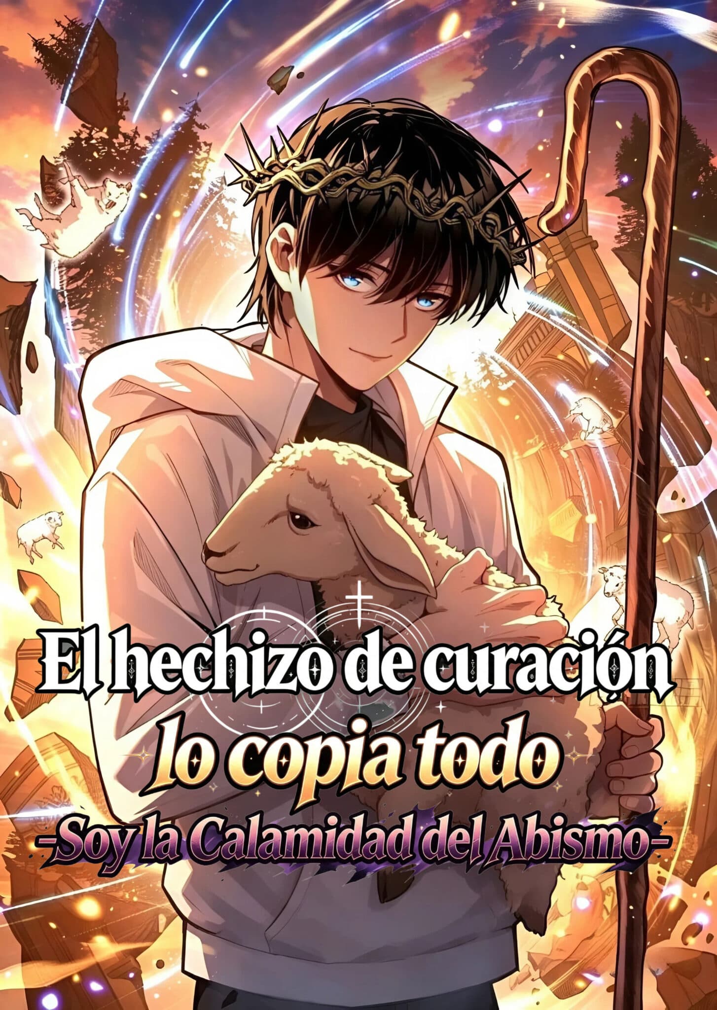 El hechizo de curación lo copia todo -Soy la Calamidad del Abismo-